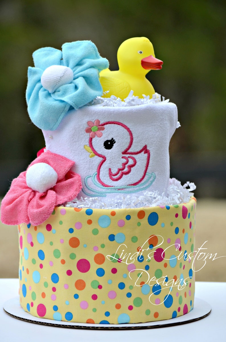 diaper cake centerpieces for tables