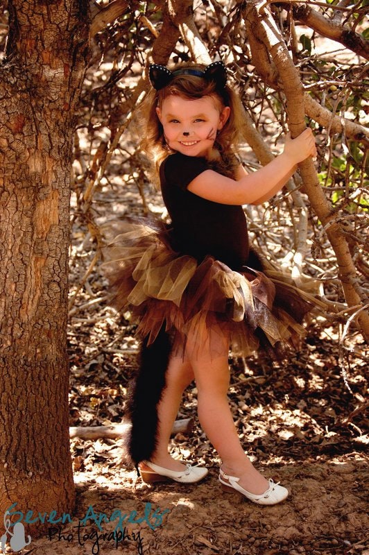 Child Toddler Black Cat Tutu Costume Halloween Black Cat Tutu Etsy