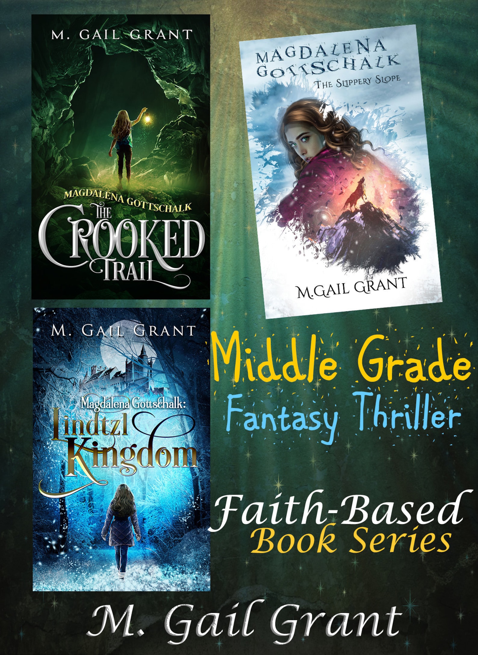 Upper Middle Grade Fantasy Thriller Book Series Set Magdalena Etsy