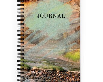 California Beach Spiral Notebook