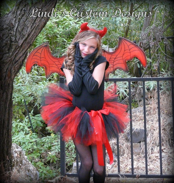 devil tutu halloween costume