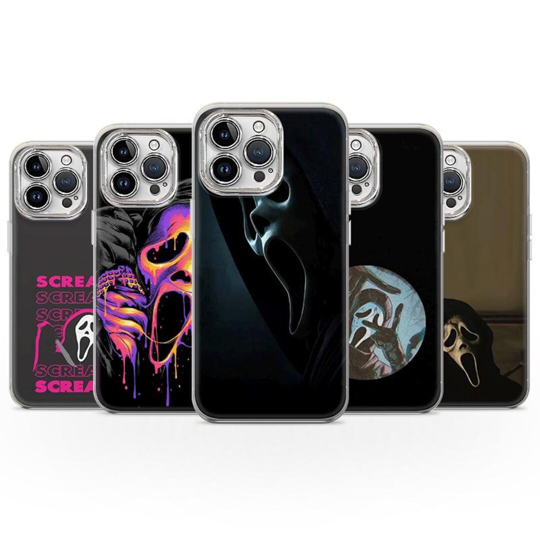 Scream Library Case Scream Phone Case Horror Funny Movie Cover for iPhone 17pro, 16, 15, 14 ...