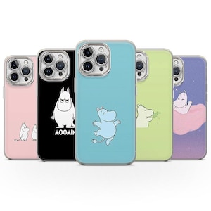 Moomin Snufkin Phone Case: Finnish Troll Art, Soft TPU Cover