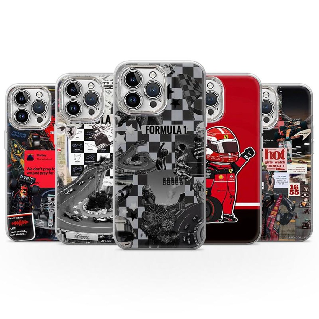 Formula 1 Racing Phone Case, Motorsport TPU Cover - Etsy