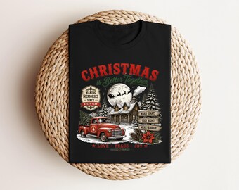Better Together Christmas Sweatshirt, Cozy Winter Cabin Shirt, Red Truck Holiday Tee, Vintage Christmas Gift