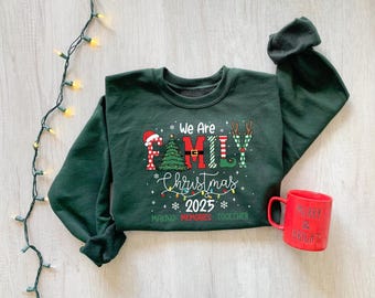 Family Christmas Sweatshirt 2025: Christmas Party Shirt