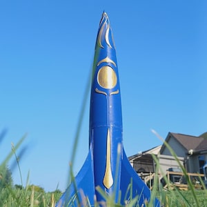 Starlance Model Rocket Kit – Royal Retro 3D Printed Launchable Rocket – DIY Build – Skill Level 3 – AeroDragon Labs