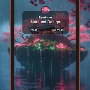 Fantasy Japan Art Wallpaper Bundle - 15 High-Resolution Phone Backgrounds | Digital Download
