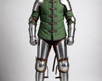 Medieval Knight Armor Shoulder Set  | Full Plate Armor| LARP Armor Suit | Renaissance Wear | Handmade Steel Armor | Halloween Costume