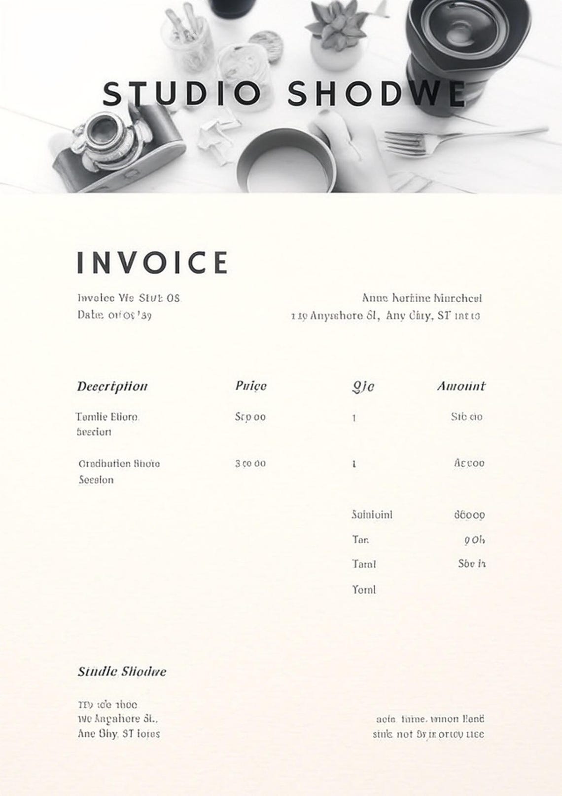 Nonprofit Invoice Template | Editable Canva Design | Donation Billing ...