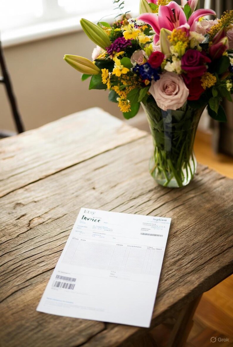 Elegant Business Invoice Template | Printable Modern Design (canva ...
