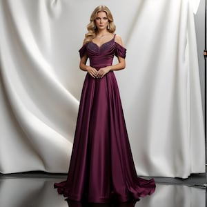 Grape Purple Formal Dress - Etsy