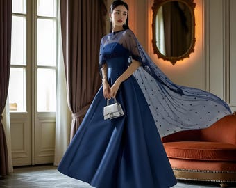 Customize Satin Prom Dress Elegant Formal Evening Occasion Dress for Women