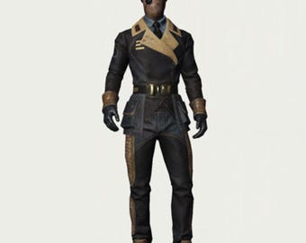 Fallout 76 Enclave Officer Uniform Set | Enclave Cosplay Costume | Gaming Outfit | Comic Con Gift