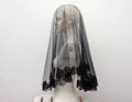 Black Lace Mantilla Veil: Spanish Style Embroidered Wedding Veil product logo