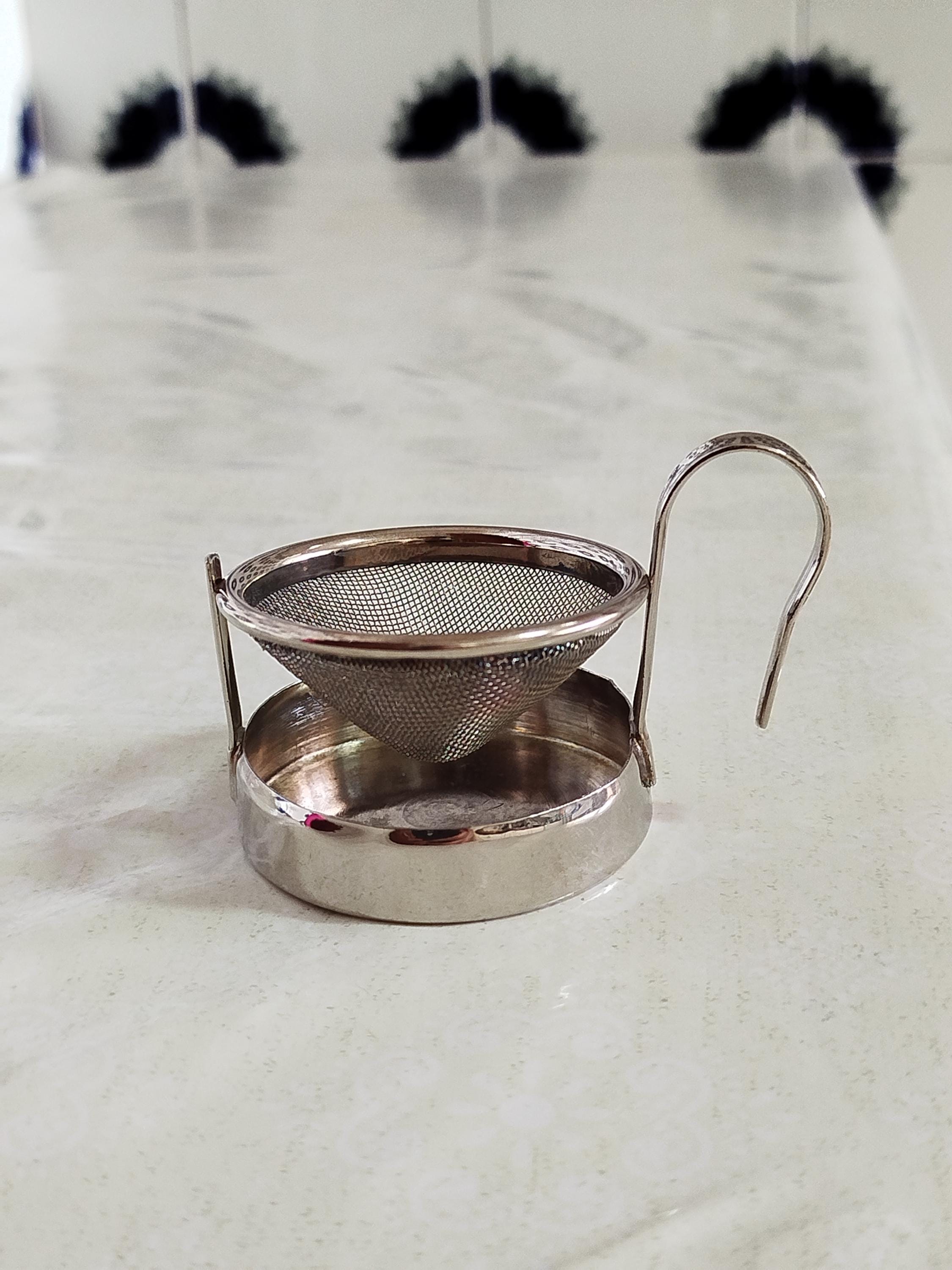 Antique English Tea Strainer - Etsy