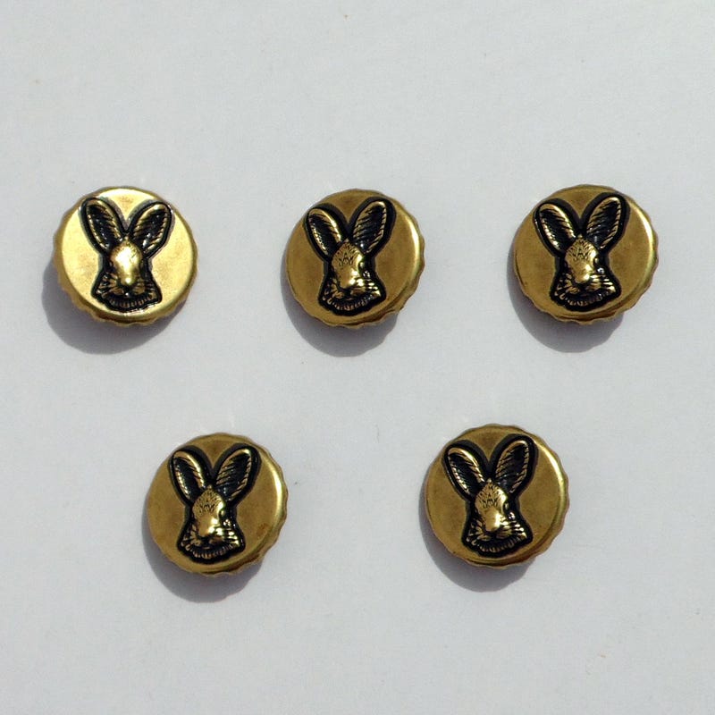 Bunny Buttons - Etsy