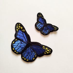 Embroidered Butterfly Patch Set 2 Pieces