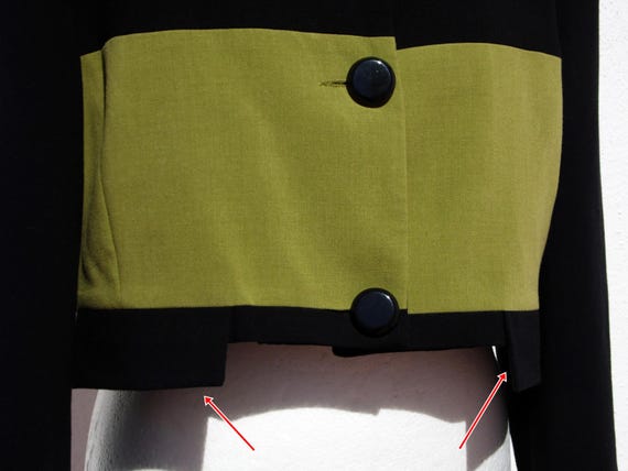 80s Does 60s Color Block Jacket: Mod Crop Jacket - image 3