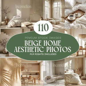 110 Beige Home Aesthetic Stock Photos Minimal Neutral Interior Photography for Magazines Social Media and Branding Projects Instant Download