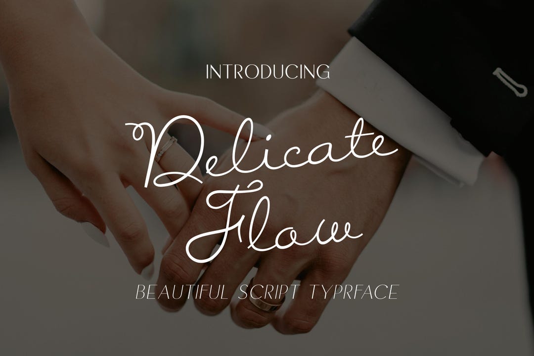 Luxury Handwritten Script Font for Boutique Branding Fashion Logos ...