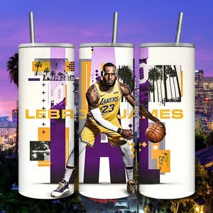 Basketball Team Tumbler Wrap PNG | Mascot Sports 20oz Skinny Sublimation Design | Instant Digital Download | Sports Fan Gift