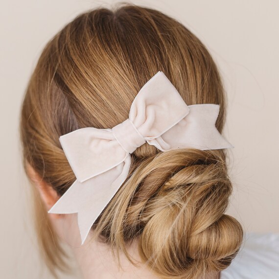 Cream Velvet Ribbon