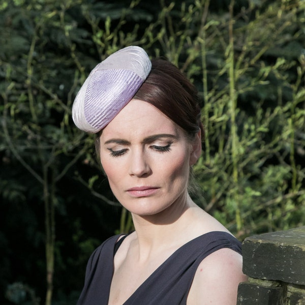 Lilac Pillbox Hat Etsy