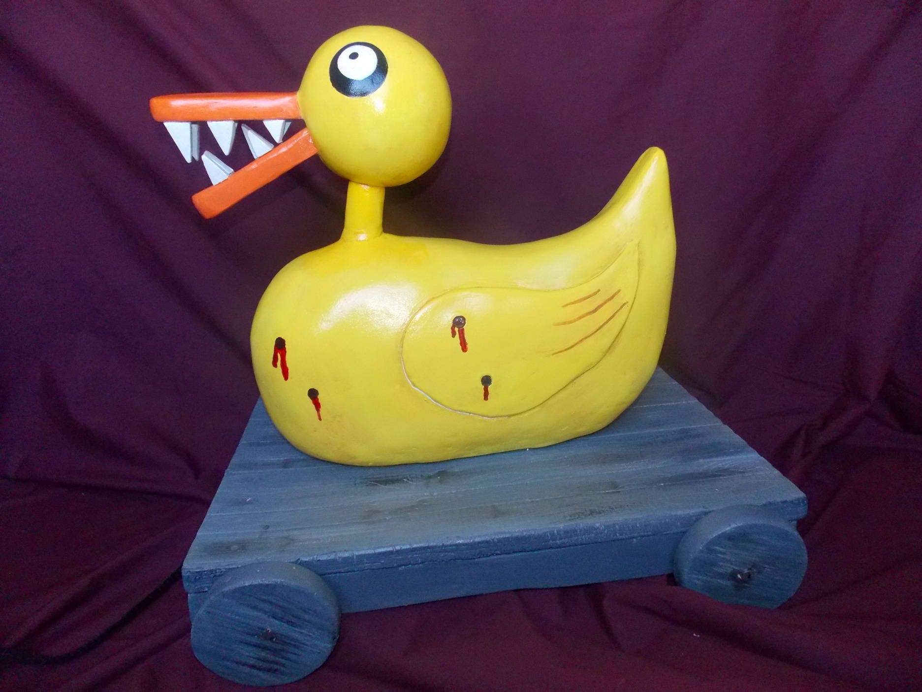 Killer Duck Toy Nightmare Before Christmas Etsy