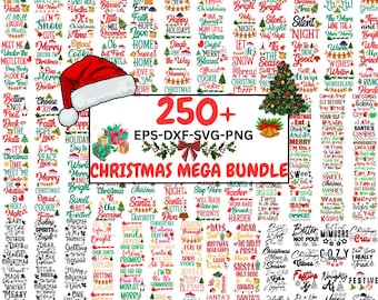 Christmas SVG Bundle | Merry Christmas PNG | Christmas Clipart | Winter SVG | Christmas svg| Christmas Shirt svg| Funny Christmas Designs