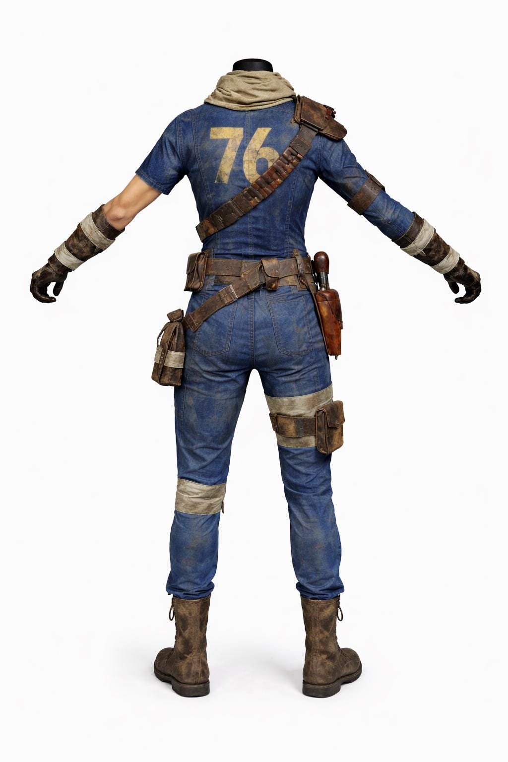 fallout76 フォールアウトボルト76住民用ボルトスーツ繋着コスチューム fallout76 フォールアウトボルト76住民用ボルトスーツ繋着コスチューム