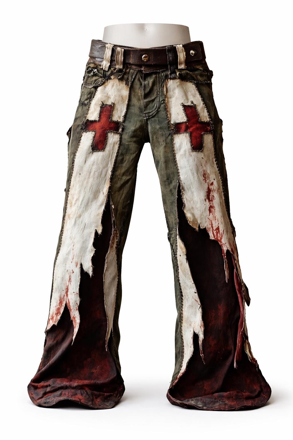 Men’s Zombie Style Pants – Distressed Horror Trousers - Etsy