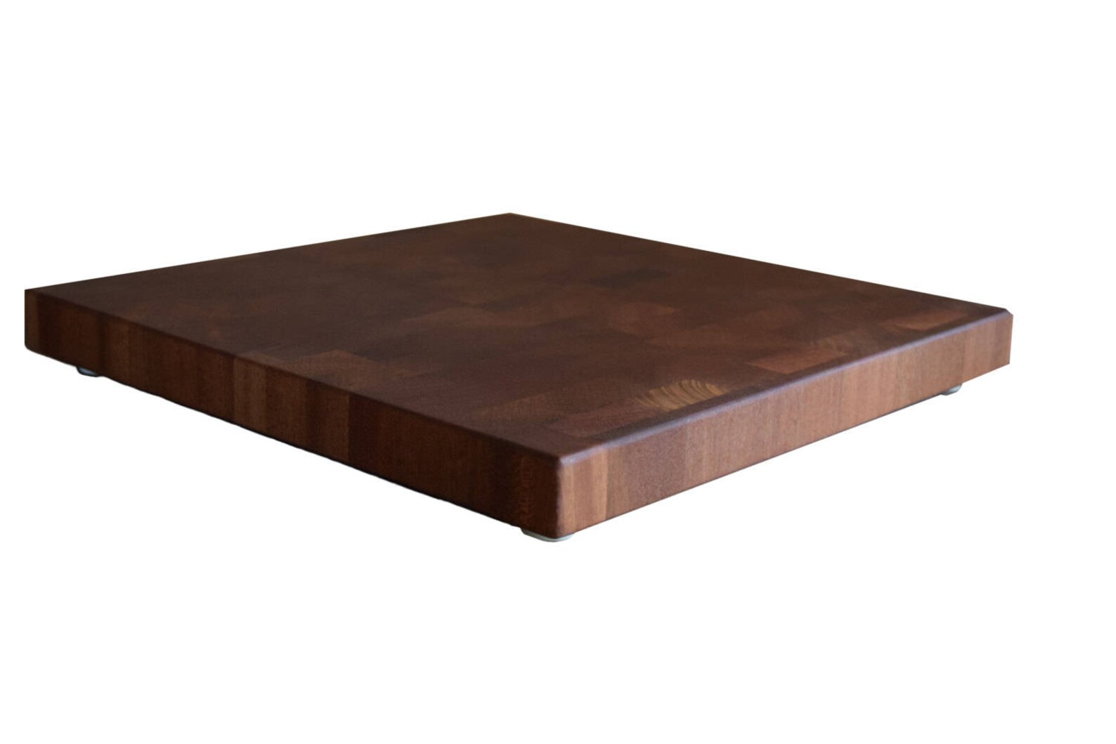 Wood Cutting Board 18 X18 End Grain African Mahogany Etsy