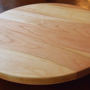 Cherry Lazy Susan Turn Table 1214 Center Piece Solid Hardwood - Etsy