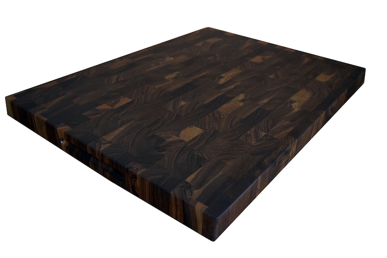 Walnut End Grain Cutting Board Large Butcher Block FREE USA SHIPPING JonesCuttingBoards image 1