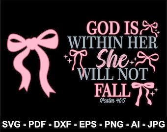 Psalm 46:5, God Is Within Her Design (Digital Download)