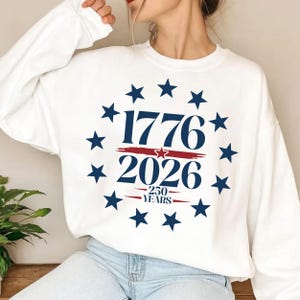 America 1776-2026 Svg, Usa 250th Anniversary Png Svg, Patriotic Design, 4th Of July Shirt Png, Independence Day, Cut File, Digital Download
