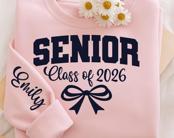 Senior Class of 2026 SVG PNG, Graduation Cut File (Digital Download)