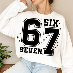Six Seven Svg Png, Funny Svg, Six Seven Shirt, 6 7 Svg, Viral Phrase Meme Svg, Funny Saying, Funny 6 7, Cut File For Cricut, Sublimation, Sarcastic Svg, Six Seven, Inspirational Quote, Digital Download