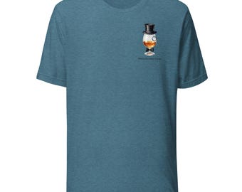 Sharp Dressed Dram T-Shirt - Elegant Whisky Shirt | Whisky Gift for Gentleman