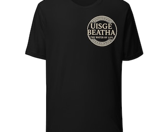 Uisge Beatha T-Shirt – The Water of Life | Whisky Heritage Tee