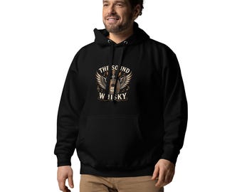 The Sound of Whisky Hoodie – Music & Whisky Lover Gift | Unisex Kapuzenpullover