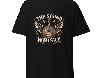 The Sound of Whisky T-Shirt – Music & Whisky Lover Gift Tee
