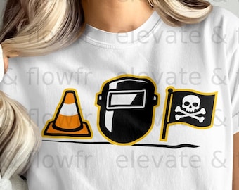 Pittsburgh Fan Meme PNG, Hoist The Cone Funny Design, City Sports Humor, Game Day Joke, Instant Download
