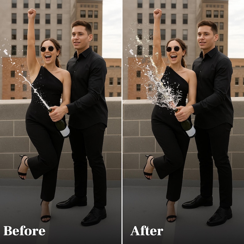 Champagne Spray Overlays, Wedding Champagne Photoshop Overlays ...