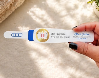 Baby Shower Game Scratch off Pregnancy Test game,Custom pregnancy test,Editable Scratch off game for baby shower,Canva Favor fun baby shower