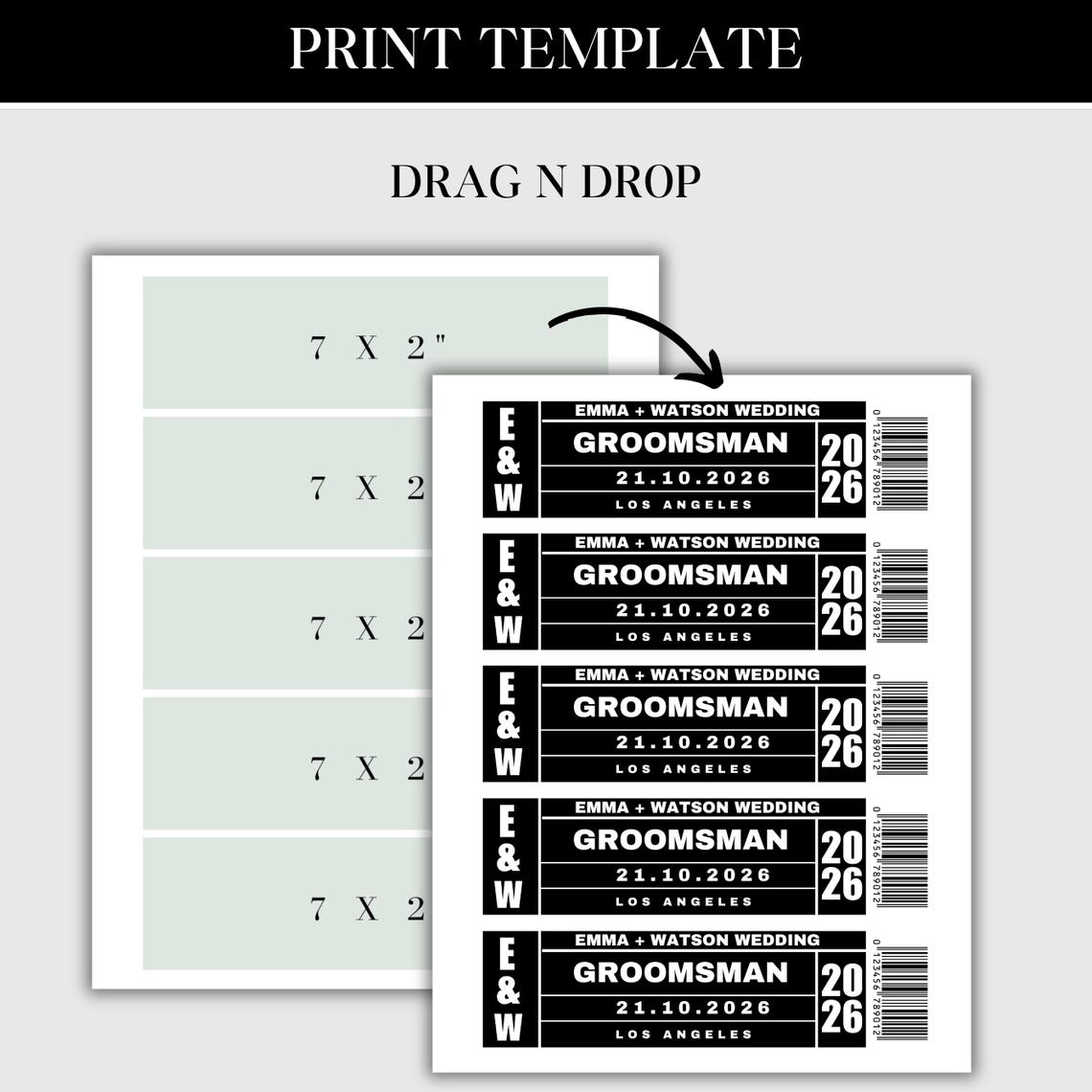 Groomsmen Proposal Shoe Box Labels, Printable Bridesmaid Groomsman ...