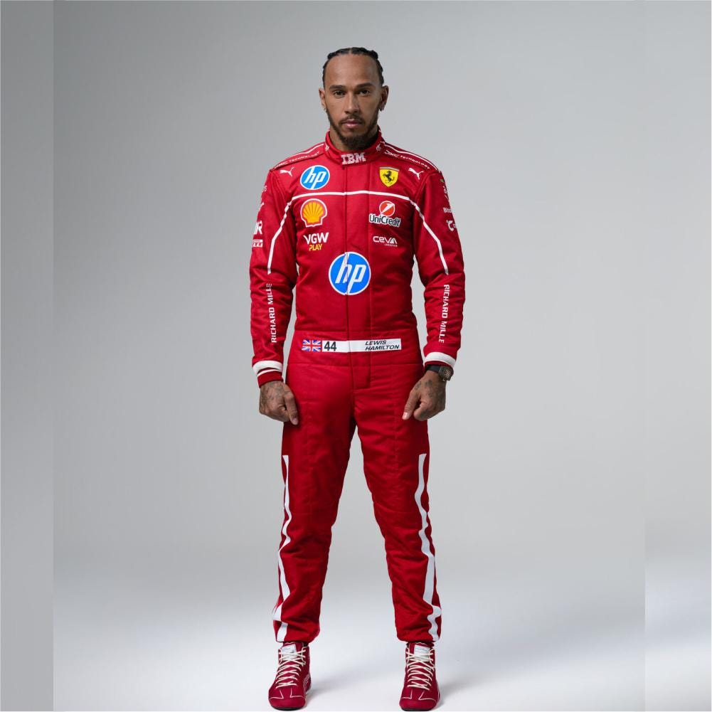 Combinaison Course Mercedes-AMG Petronas 2024-25 – Personnalisable – Taille L – ZUMGEAR