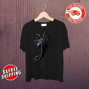 CUSTOM USCSS Covenant Distressed T-Shirt - Alien Movie Merchandise, 100% Cotton, Printed In USA - View #9