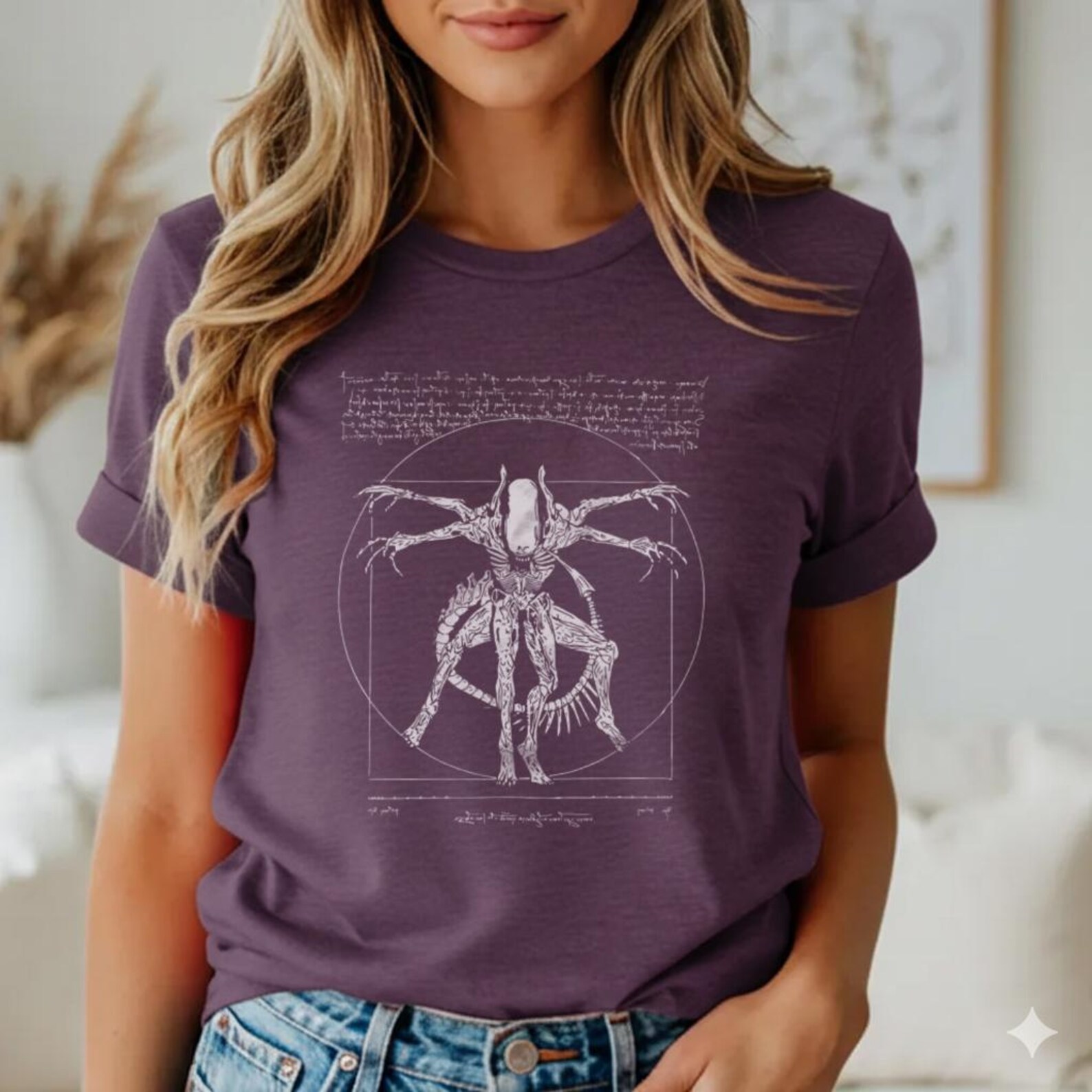 Funny Alien Xenomorph Shirt - for Alien Lover:alien Face Hugger Shirt ...